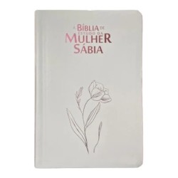 Bíblia de Estudo da Mulher Sábia | ARC | Harpa Avivada | Capa Magnólia Branca